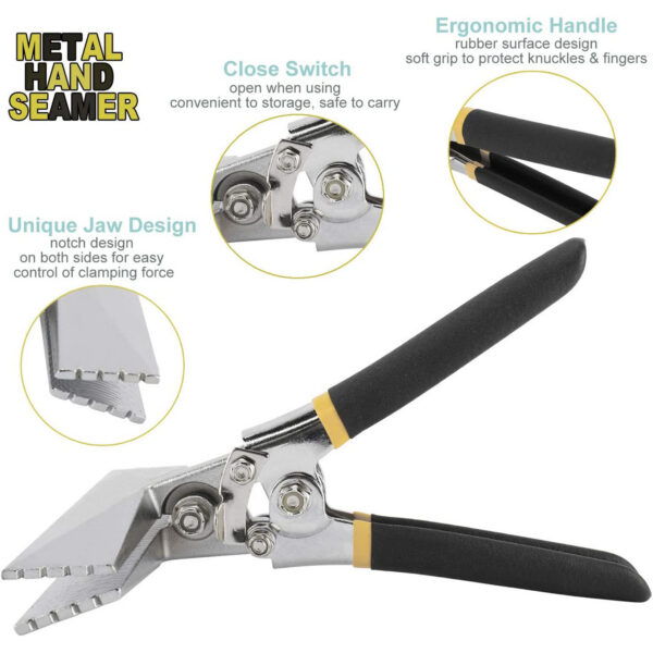 highfree 6 inch straight jaw sheet manual metal bending pliers 0004 71rdgzslsvl. ac sl1500