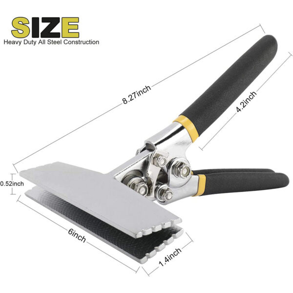 highfree 6 inch straight jaw sheet manual metal bending pliers 0005 71kof04neil. ac sl1500
