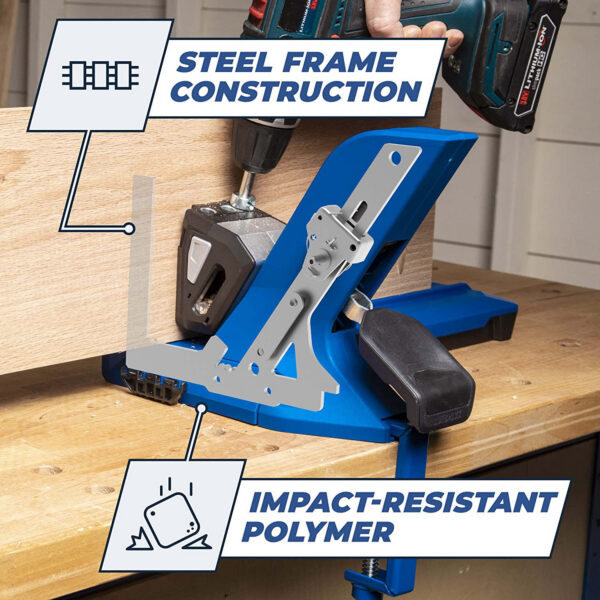 kreg kphj720pro pocket hole jig with jig clamp and 160 (10)