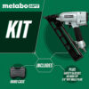 metabo hpt angled finish nailer kit 15 gauge pneumatic accepts finish nails 1.25 inch up to 2.5 inch integrated air duster nt65m (4)