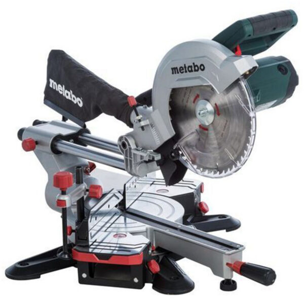 metabo kgs 216 m (619260381) mitre saw with sliding function