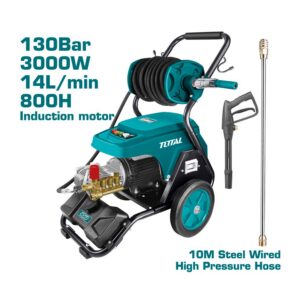 total electric high pressure washer 3000w 130 bar tgt11276